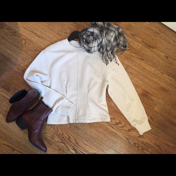 & Other Stories Fitted Sweatshirt - Picture 5 of 5